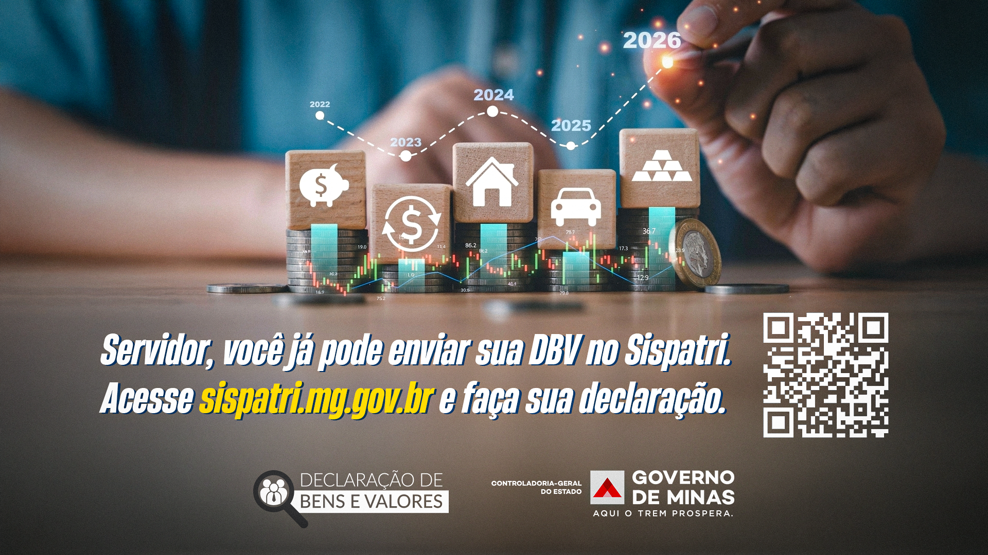 SISPATRI já se encontra disponível para a realização da Declaração de Bens e Valores 2026 (ref. 2025)